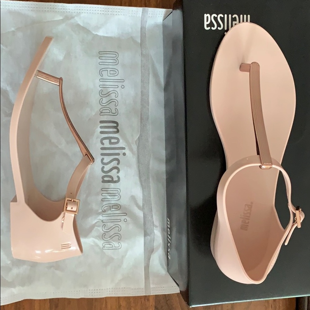 Melissa honeychrom sandals.